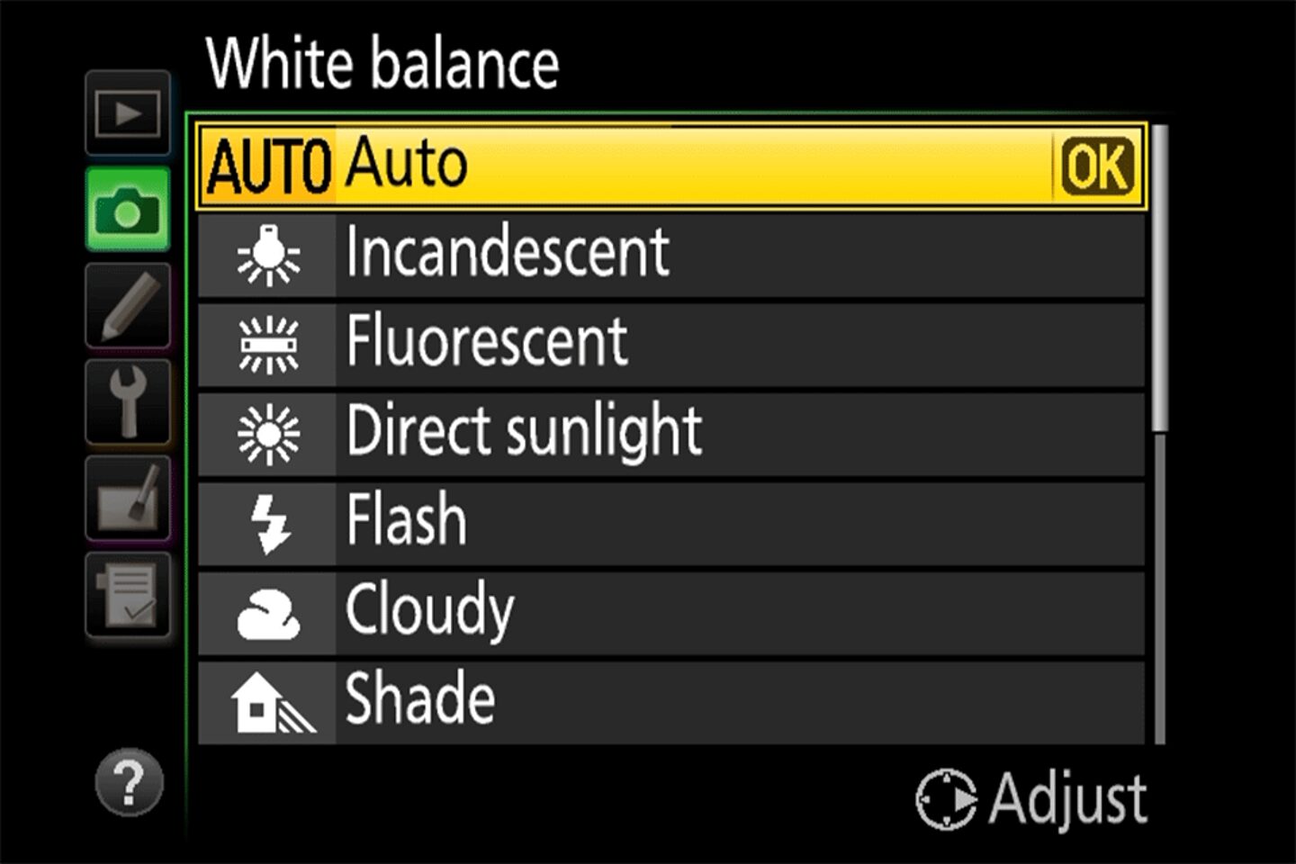 ako lepšie fotiť - white balance