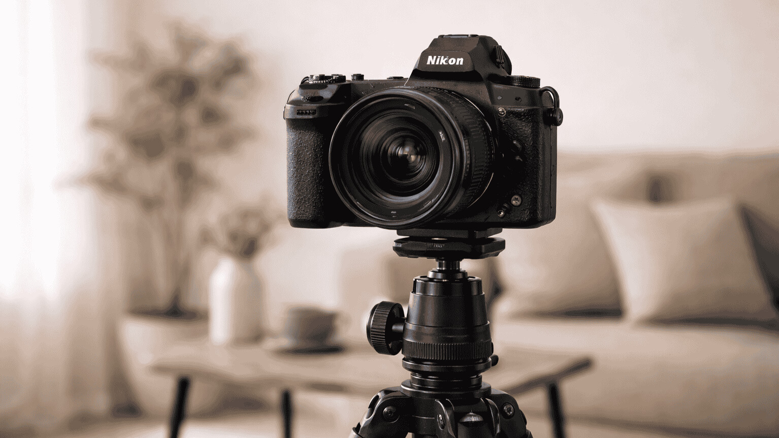 Nikon Z5 na statíve